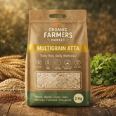 Multigrain Atta - High Fiber & High Protein Flour | 7 Grain Blend | 2kg