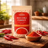 Red Chili Powder - Premium Stone Ground Red Mirch Powder | Pure Spice | 250g