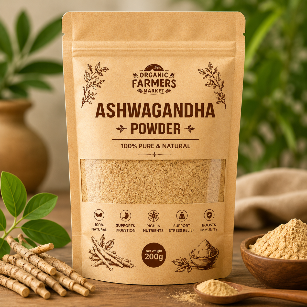 Ashwagandha Root Powder - 200g