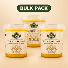 Pure Cow Desi Ghee Bulk Pack - 3 × 1kg