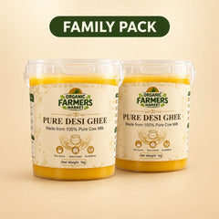 Pure Cow Desi Ghee Family Pack - 2 × 1kg