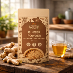 Ginger Powder - Premium Dry Ginger Powder (Sonth) | Natural Spice & Herbal Ingredient | 200g