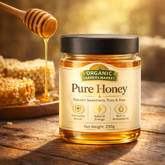 Pure Honey - Raw & Natural Honey | Premium Farm Fresh Honey | 250g