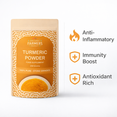 Turmeric Powder - Premium Stone Ground Haldi Powder | Pure & Natural | 250g