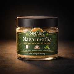 Nagarmotha Herbal Dental Powder - Natural Tooth Powder for Strong Teeth & Healthy Gums | 100g
