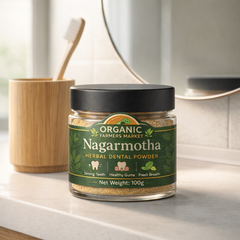 Nagarmotha Herbal Dental Powder - Natural Tooth Powder for Strong Teeth & Healthy Gums | 100g