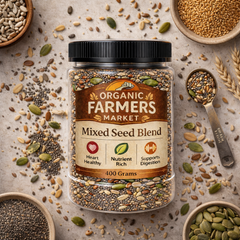 Mixed Seed Blend - Premium Superfood Seed Mix | High Fiber & Nutrient-Rich | 400g