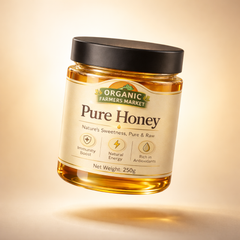 Pure Honey - Raw & Natural Honey | Premium Farm Fresh Honey | 250g