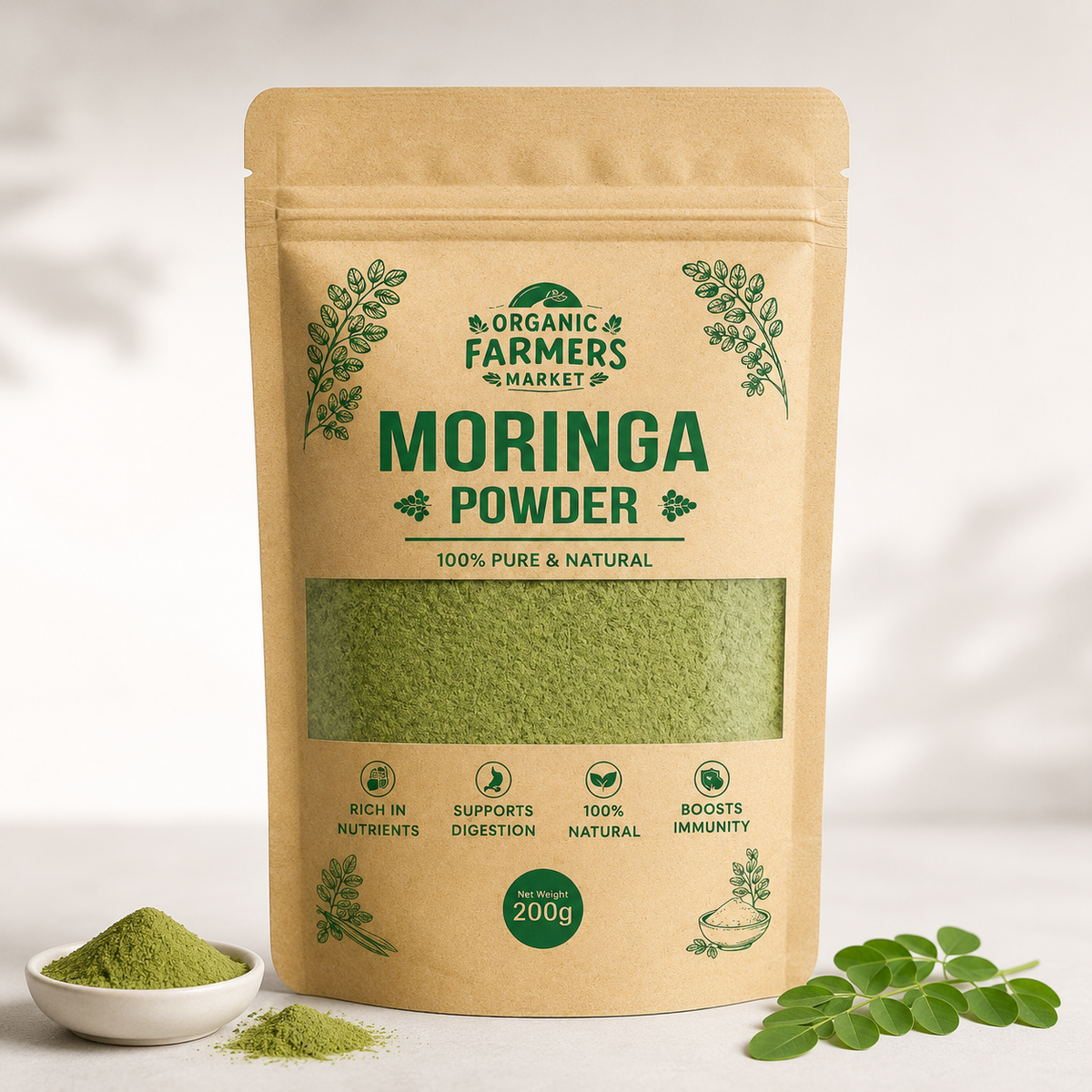 Moringa Leaf Powder - 200g