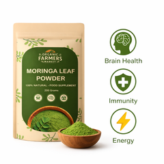 Moringa Leaf Powder - 100% Natural Superfood Supplement | Premium Moringa Powder | 200g