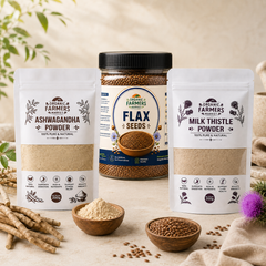 Women’s Wellness Bundle – Ashwagandha, Milk Thistle & Flax Seeds