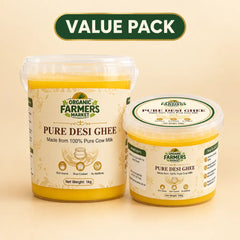 Pure Cow Desi Ghee Value Pack - 1kg + 500g